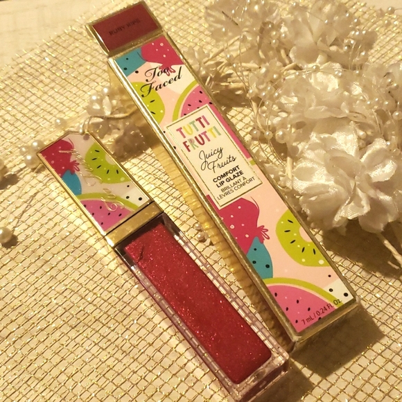 🧚♀️🌟RUBY RIPE Too Faced DISCONTINUED Lipgloss NWT - Picture 5 of 6